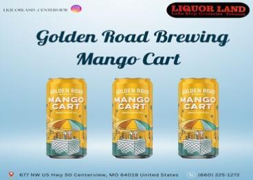 Golden Road Brewing Mango Cart